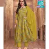 MCM Pure Gold Vol-1 - Anarkali Kurti With Pant Dupatta